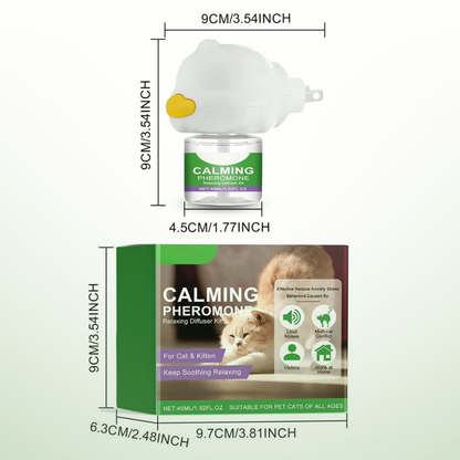 Pherocalm™ Cat Diffuser  – Calming Pheromone Diffuser for Anxious Cats