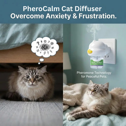 Pherocalm™ Cat Diffuser  – Calming Pheromone Diffuser for Anxious Cats