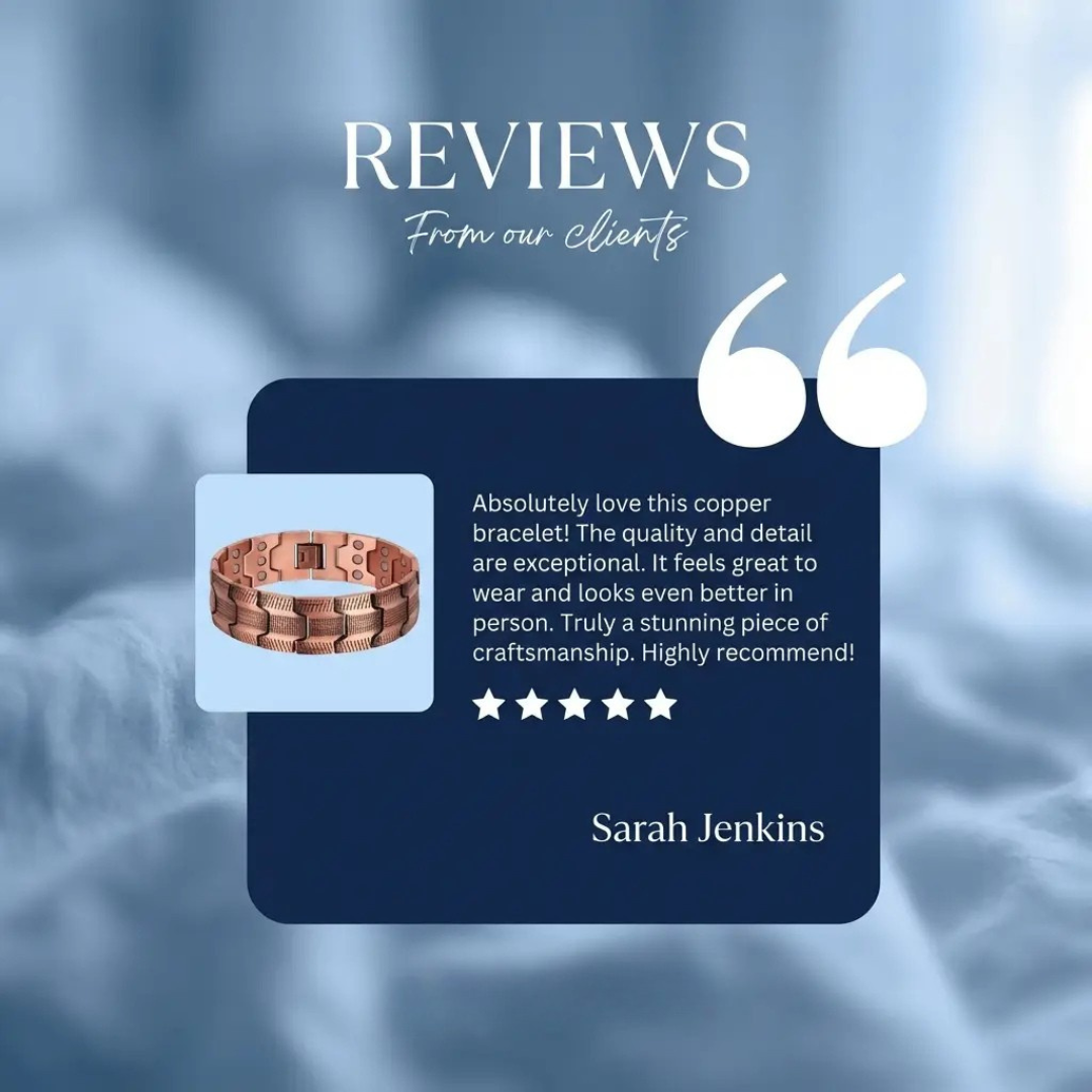 MagnoEase™ Therapeutic Copper Bracelet