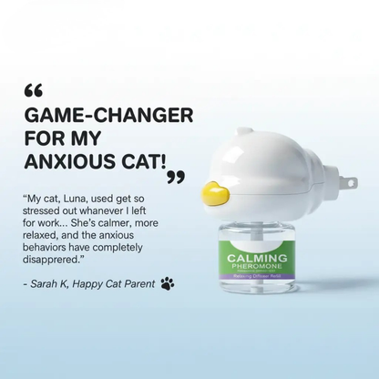 Pherocalm™ Cat Diffuser  – Calming Pheromone Diffuser for Anxious Cats
