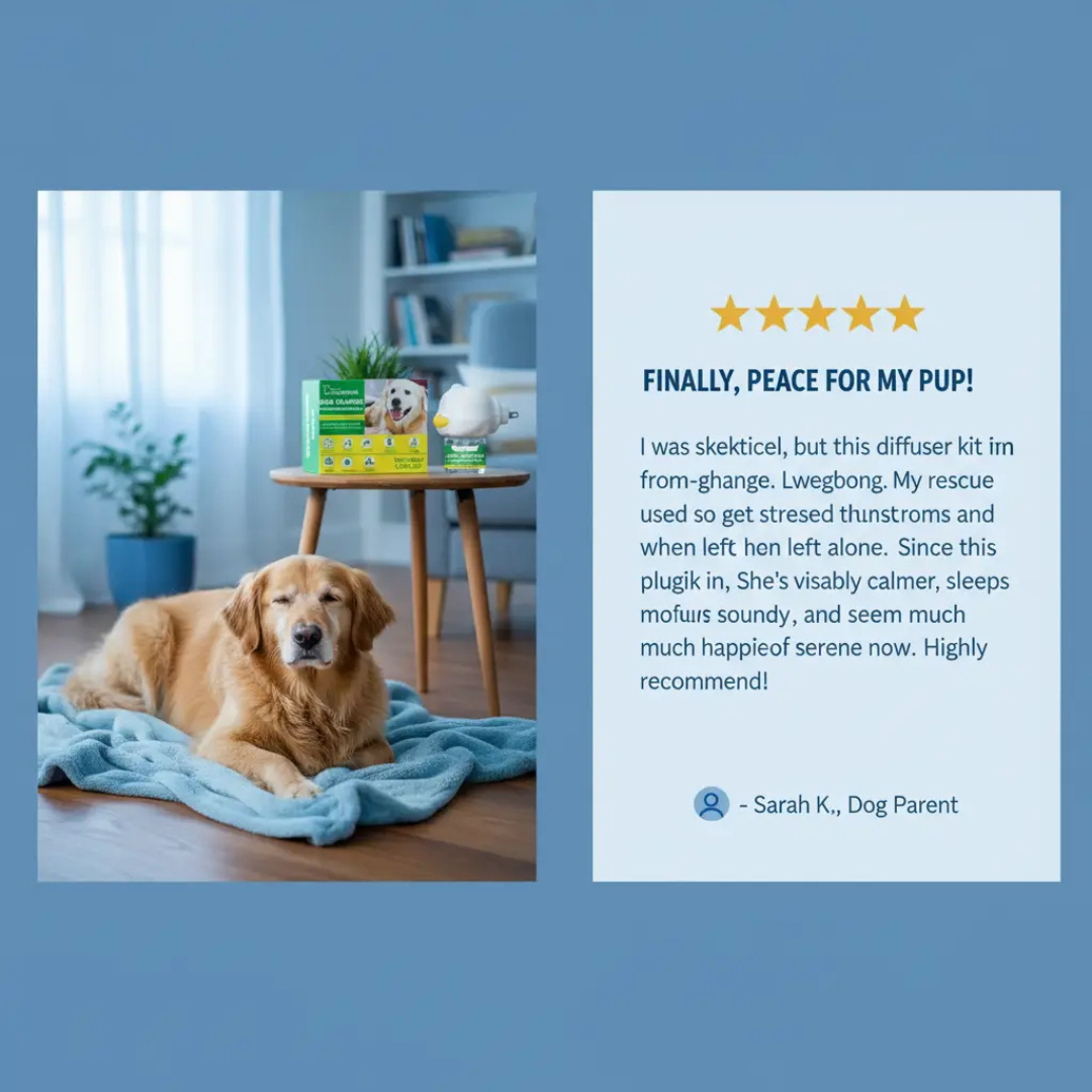 PheroCalm™ Dog Diffuser – Calming Pheromone Diffuser for Anxious Dogs