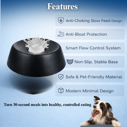 Calm Bite™ Slow Feeder Dog Bowl