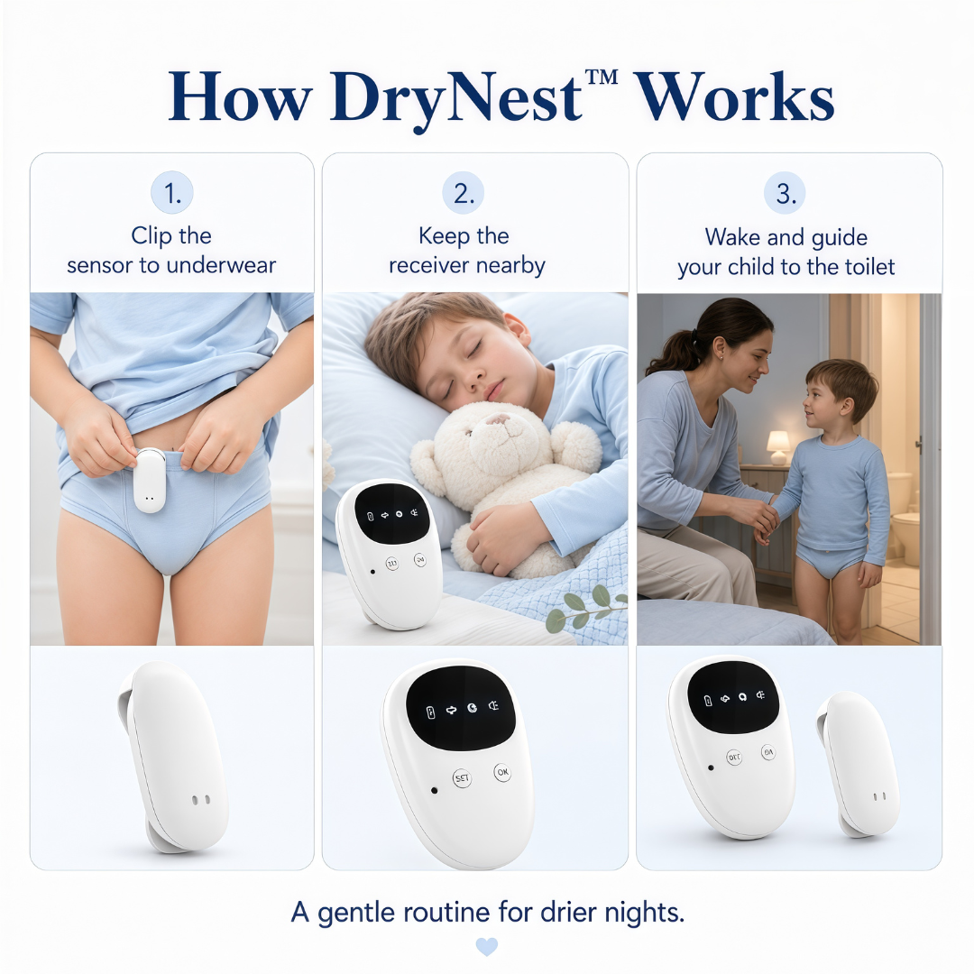 DryNest™ Wireless Bedwetting Alarm