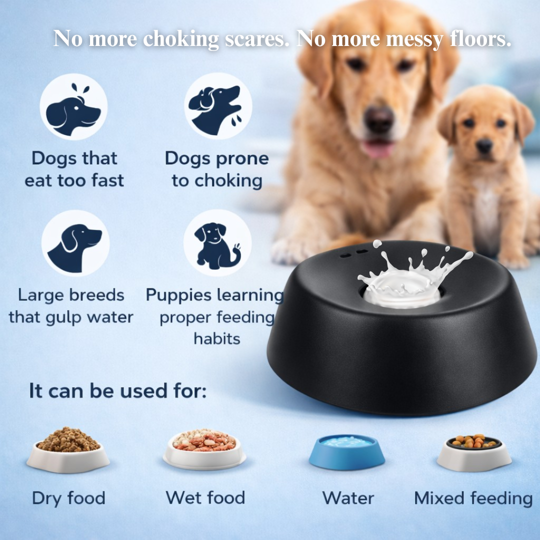 Calm Bite™ Slow Feeder Dog Bowl