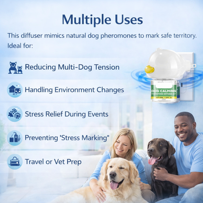 PheroCalm™ Dog Diffuser – Calming Pheromone Diffuser for Anxious Dogs