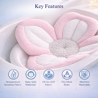 Petal Soft Baby Bath Mat™ – Premium Non-Slip Bath Safety
