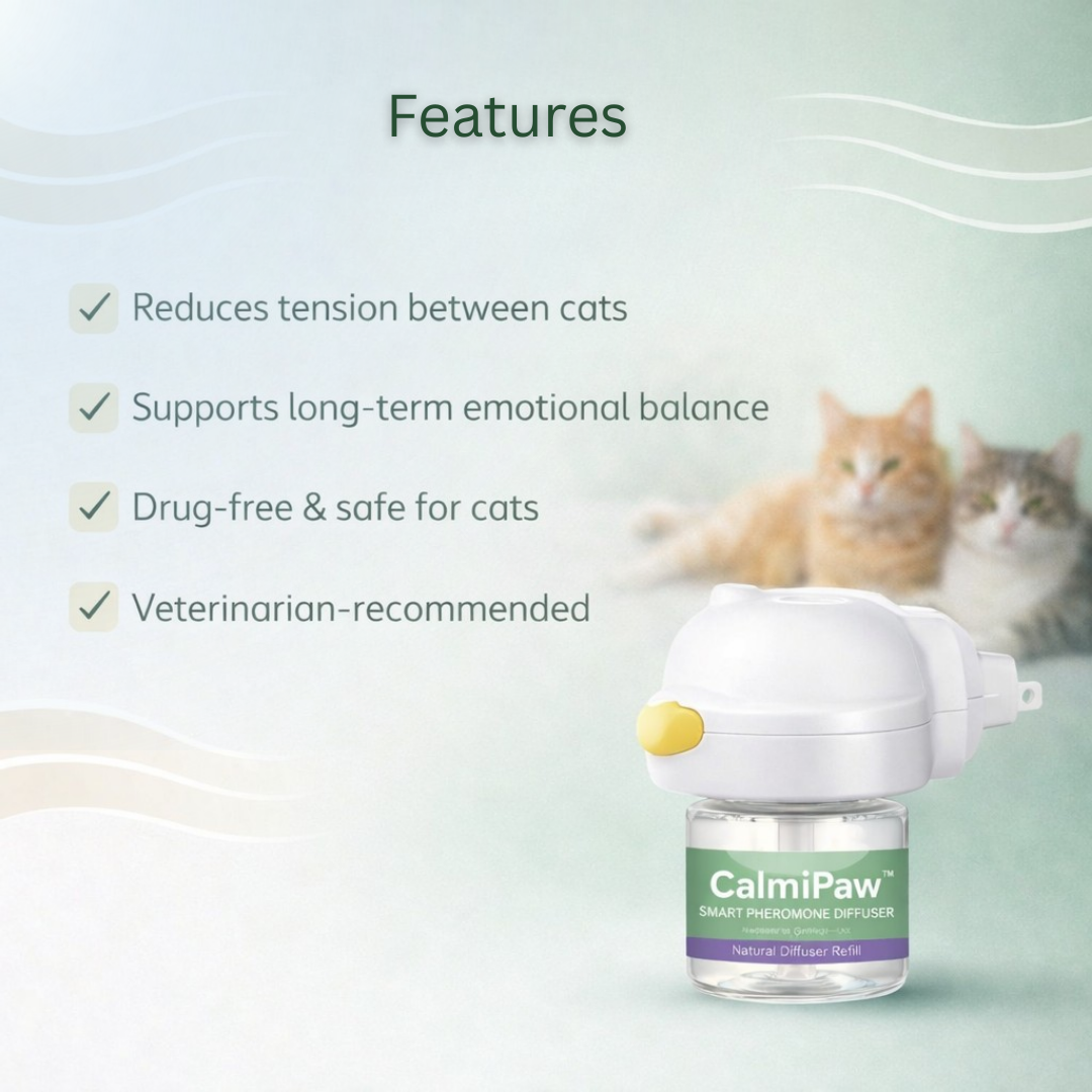 Pherocalm™ Cat Diffuser  – Calming Pheromone Diffuser for Anxious Cats