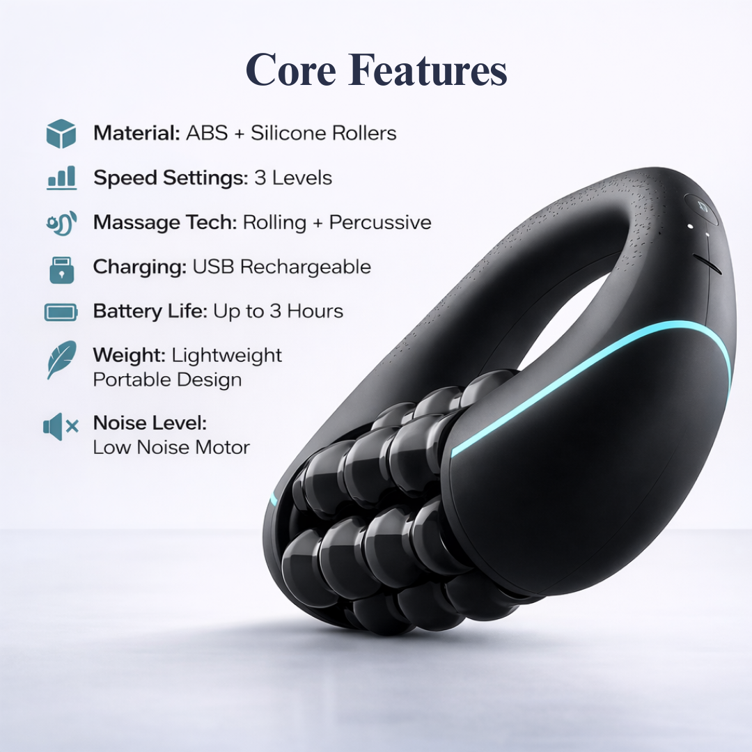 RollRelief Pro™ Deep Tissue Massager