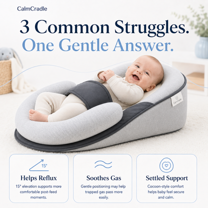Calm Cradle™ Post-Feed Comfort Lounger
