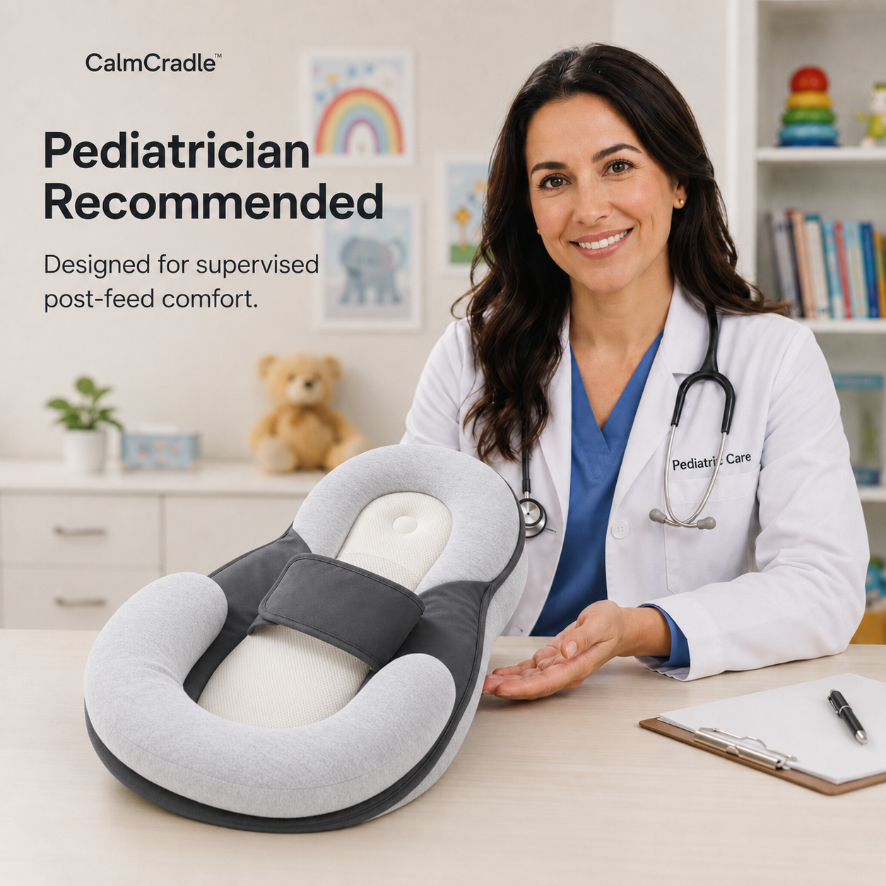 Calm Cradle™ Post-Feed Comfort Lounger