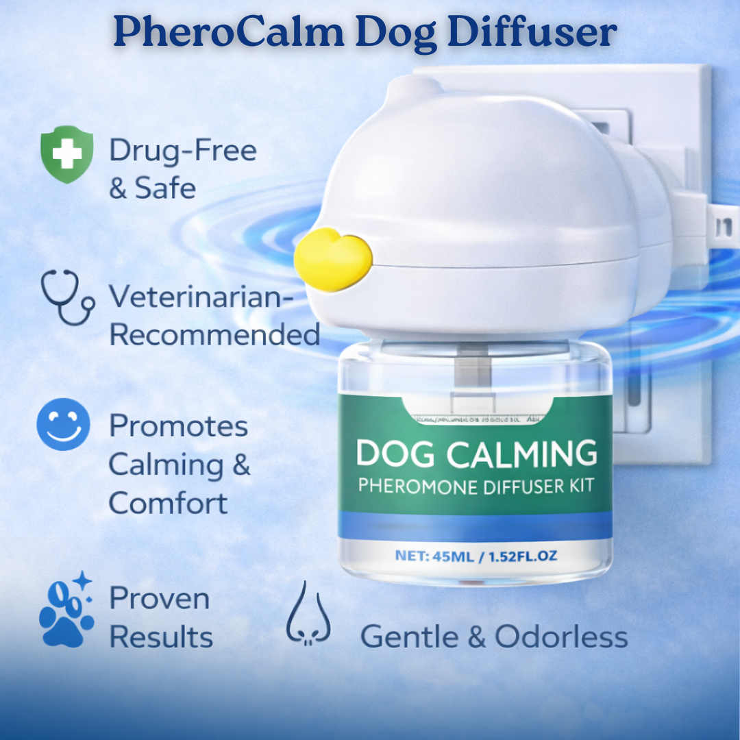 PheroCalm™ Dog Diffuser – Calming Pheromone Diffuser for Anxious Dogs